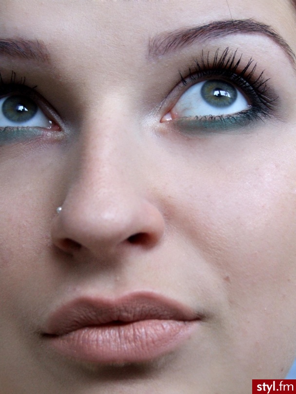 elizamakeup.blog.com - Midnight Turquoise - Wieczorowe Makijaże
