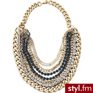 Multi-Chain Crystal Necklace - Janis By Janis Savitt - Polyvore. Pobrano ze strony: http://www.polyvore.com/multi-chain_crystal_necklace/thing?id=27869773 - Pozostałe Dodatki Moda
