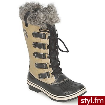 Sorel BUTY TOFINO CATE BEŻ / Black - Kozaki Buty Moda