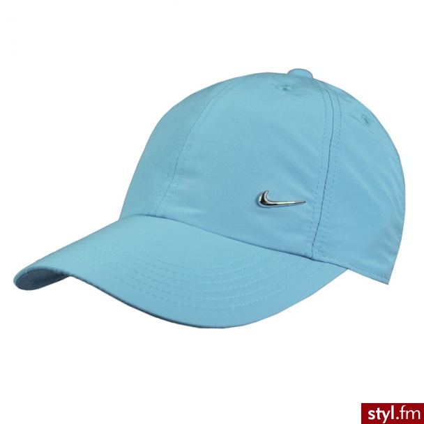 czapka sportowa juniorska NIKE YA HERITAGE 86 SWOOSH AD - Nakrycia głowy Dodatki Moda