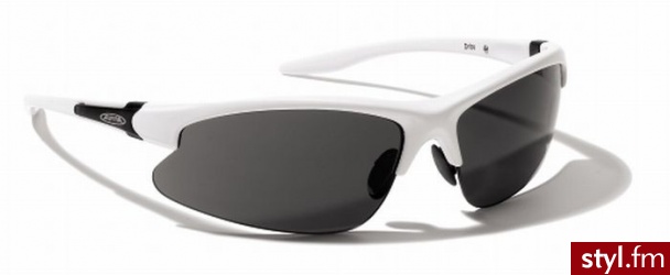 ALPINA okulary sportowe DRIBS kolor: Biały - Okulary Dodatki Moda