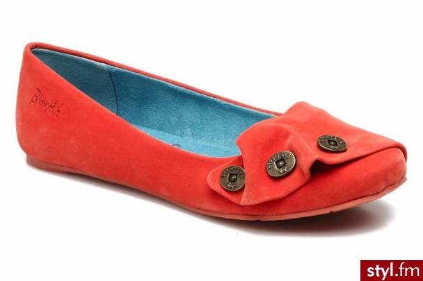 Blowfish Balerinki PEPPERMINT by (Czerwony) - Balerinki Buty Moda