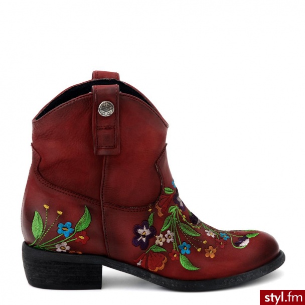 Venezia BOTKI 42Y28206 VELV - Botki Buty Moda
