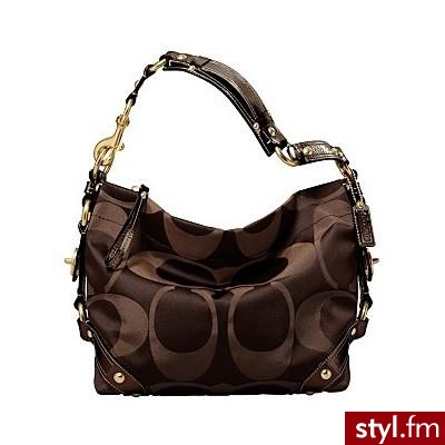 COACH SIGNATURE SATEEN MIRROR METALLIC CARLY - Carly Handbag... - Polyvore. Pobrano ze strony: http://www.polyvore.com/coach_signature_sateen_mirror_metallic/thing?id=4348569 - Pozostałe Torebki Moda