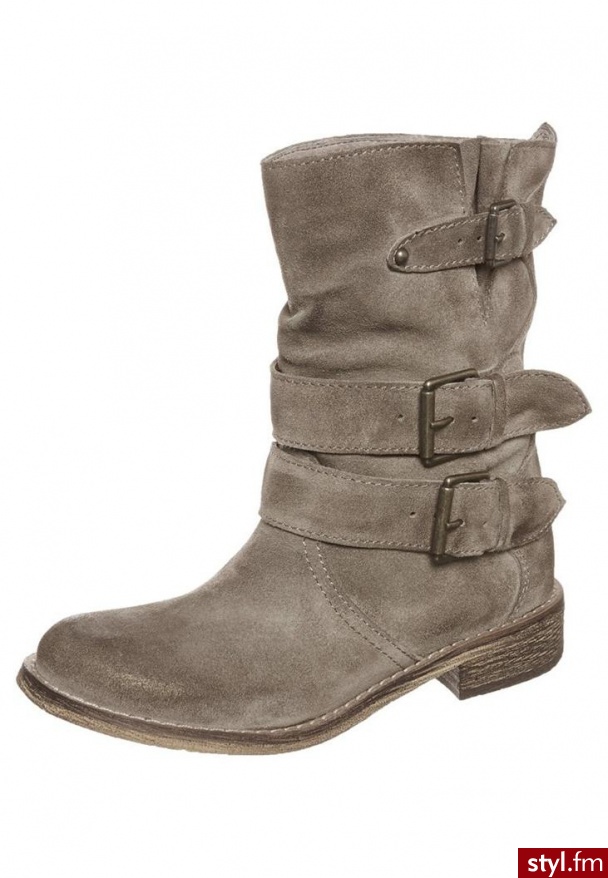 Bullboxer Botki brązowy (929525) - Botki Buty Moda