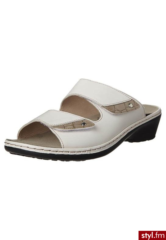 Rohde Klapki beżowy (5460) - Klapki Buty Moda