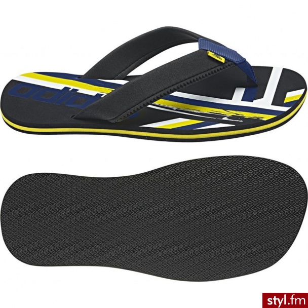 Adidas Klapki japonki Chewang Q23222 46 - Klapki Buty Moda