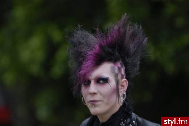 Punk Rock Alternatywne Średnie Fryzury