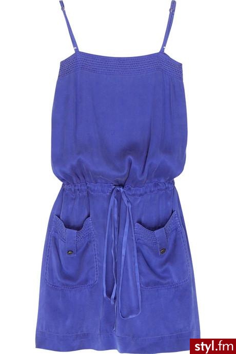 delikatna  jedwabna sukienka Maje 240$ - Pozostałe Ciuchy Moda
