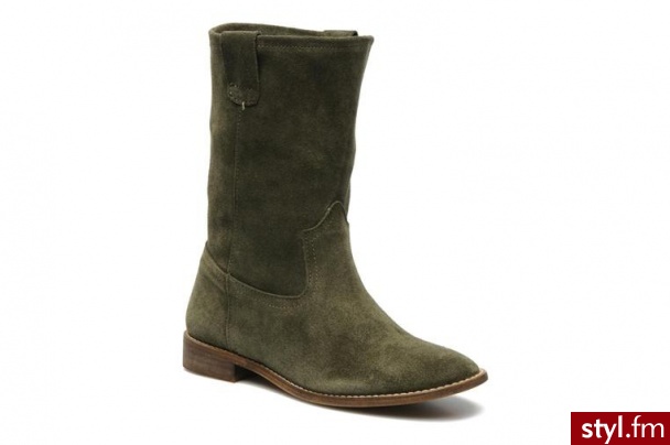 Valensi KOZAKI CABALLA BY VALENSI (Khaki) - Kozaki Buty Moda