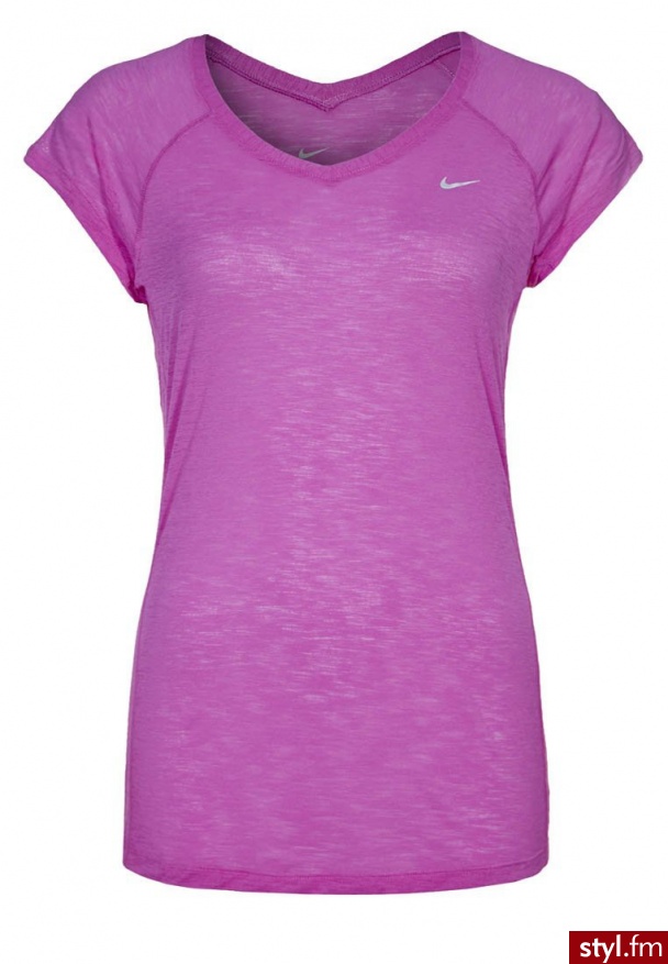 Nike Performance BREEzE RUNNING Koszulka sportowa różowy (523302) - Bluzki Ciuchy Moda