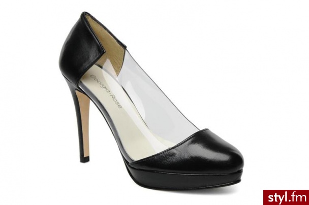 Georgia Rose CZÓŁENKA AGNAS BY GEORGIA ROSE (Czarny) - Czółenka Buty Moda