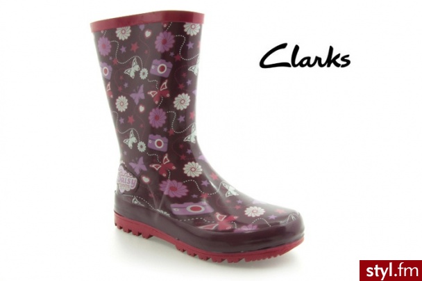 Clarks KALOSZE DAISY FLY - Kalosze Buty Moda