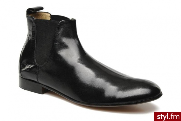 Melvin &amp; Hamilton Półbuty i botki Sally 5 Melvin amp; Hamilton (Czarny) - Botki Buty Moda