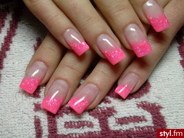 pink pink - Paznokcie