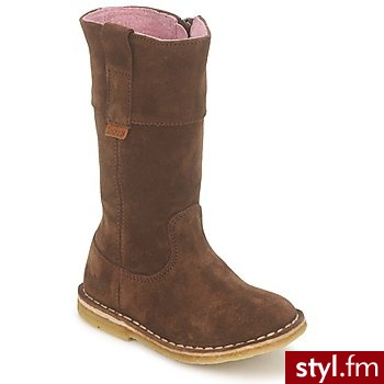 Kickers Buty Dziecko  Cosydoz Brown - Kozaki Buty Moda
