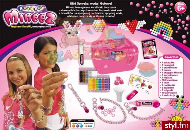Cobi - Mineez Mini Bindeez - Studio Biżuterii 90532 - Dziecko