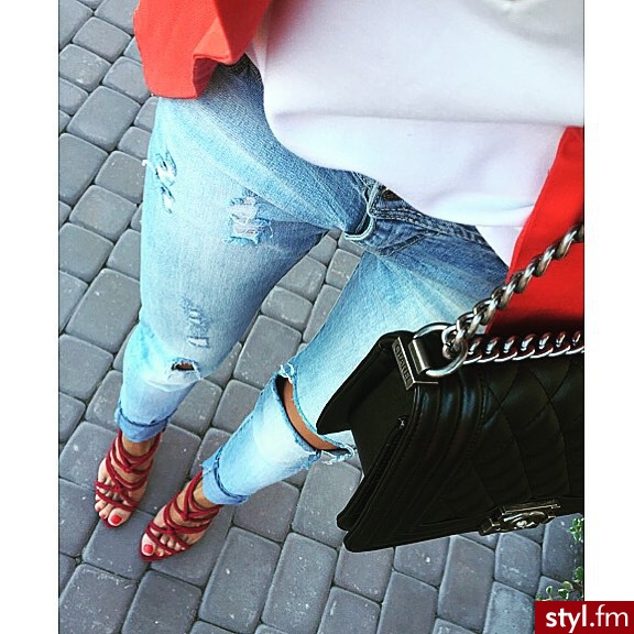 Jeansy Spodnie Moda