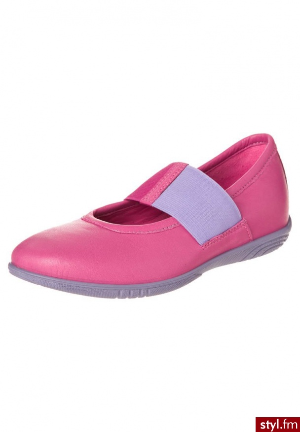 ecco ALICIA Baleriny z zapięciem różowy - Balerinki Buty Moda