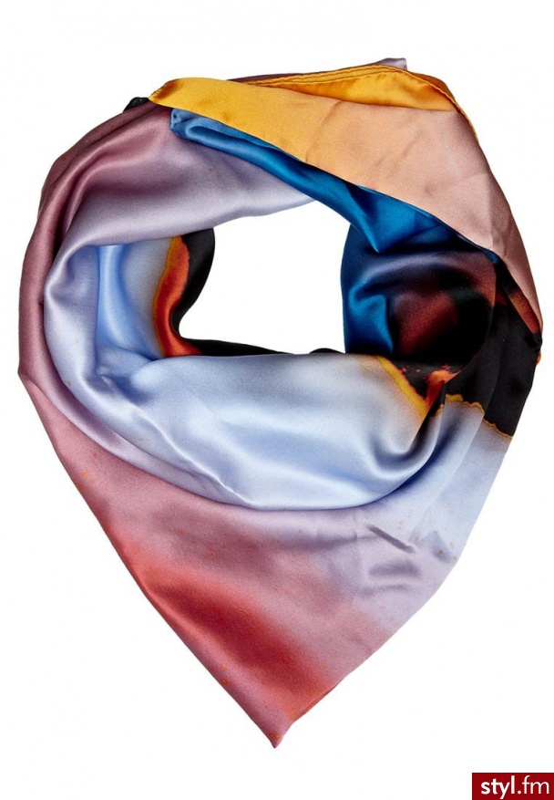 Weston Scarves AGATE Chustki & szaliki pomarańczowy - Apaszki Dodatki Moda