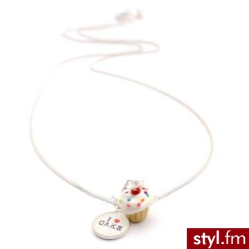 Wisiorek ze słodką babeczką firmy Hoolala - 32 GBP - Pozostałe Dodatki Moda