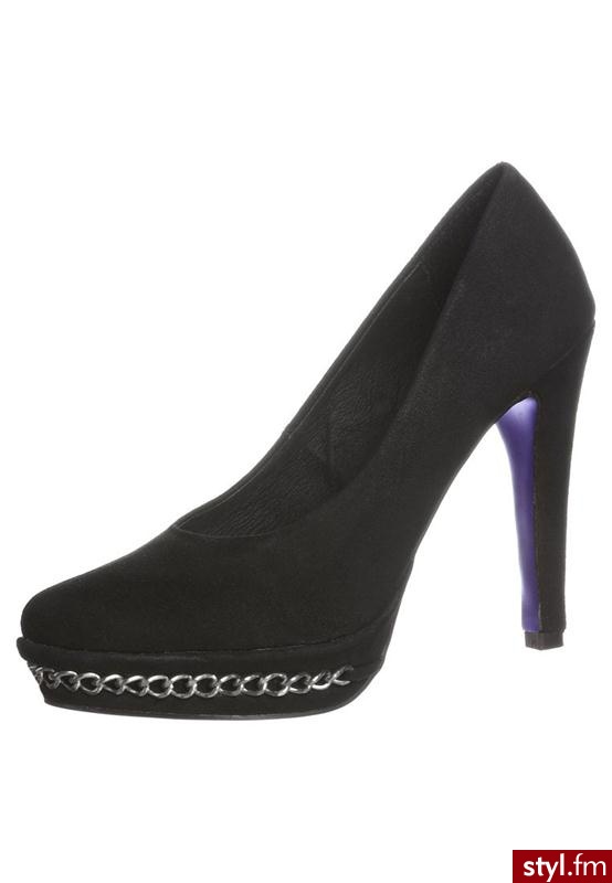 Elite ALEXIA Szpilki czarny 73745 - Szpilki Buty Moda
