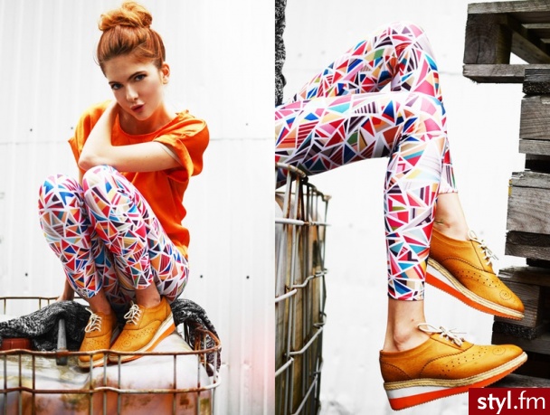 Leginsy Spodnie Moda