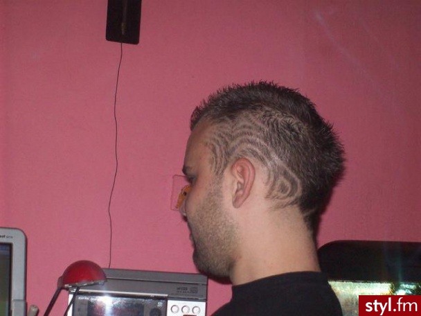 moje dzieło:D - Punk Rock Alternatywne Średnie Fryzury