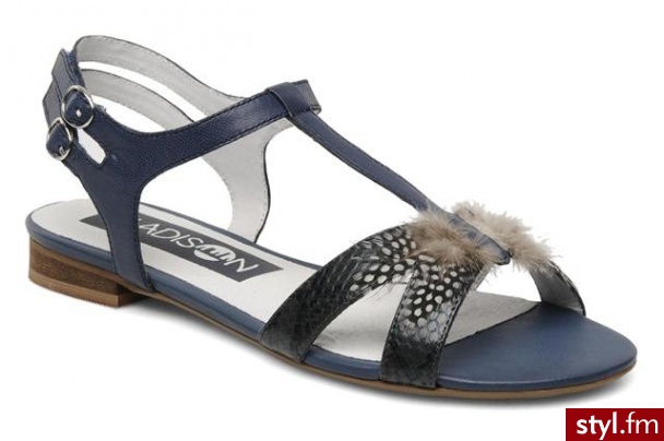 Madison Sandały Nicol (Czarny) - Sandały Buty Moda