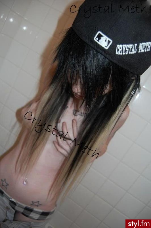 EMO Alternatywne Średnie Fryzury