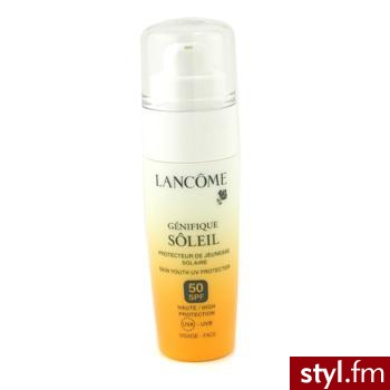 Lancome Genifique Soleil Skin Youth UV Protector SPF50 Ochronno-odmładzająca emulsja do twarzy na dzień 50 ml - Emu Buty Moda