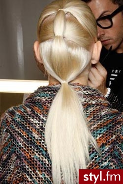 Blond Upięcie Proste Na co dzień Długie Fryzury