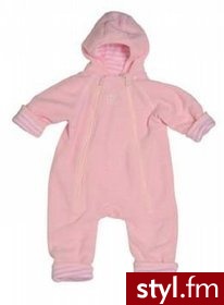 Red Castle Polarowy kombinezon zIP UP S2, różowy w białe paski (3660950034530) - Pozostałe Spodnie Moda