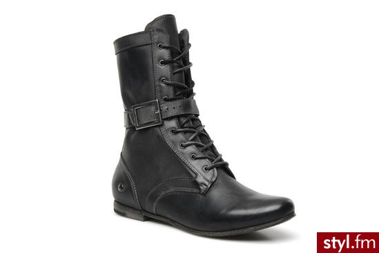 Neosens Półbuty i botki Morisca 661 (Czarny) - Botki Buty Moda