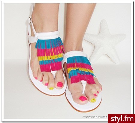 Sandały Buty Moda