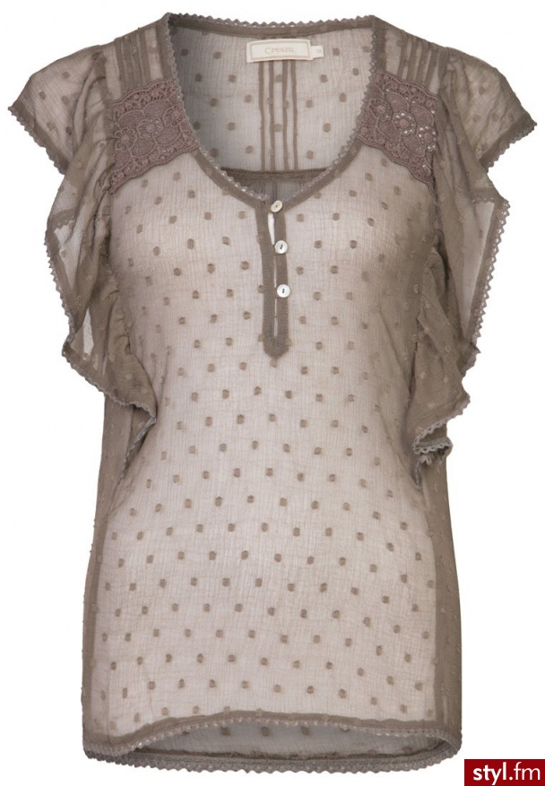 Cream MILLA Tunika brązowy (632000) - Tuniki Ciuchy Moda