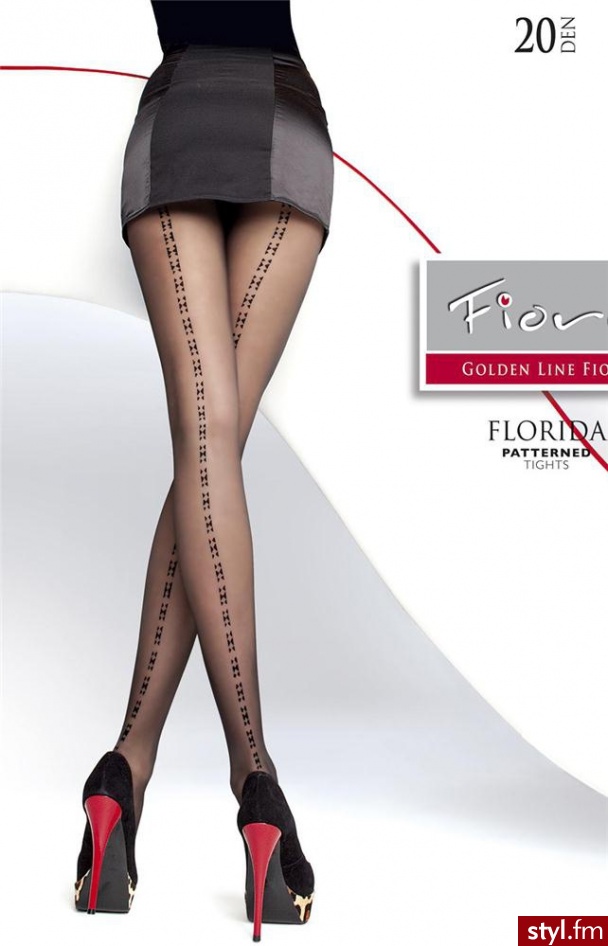 Fiore rajstopy Florida 20 DEN (czarny) - Rajstopy Bielizna Moda