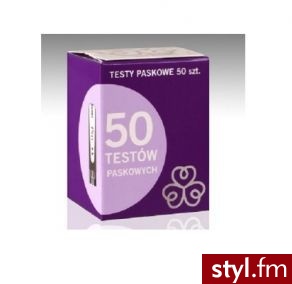 Paski do glukozy Evercare 50 sztuk - Paski Dodatki Moda