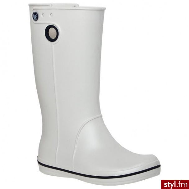 Crocs Kalosze Crocband Jaunt Oyster - Kalosze Buty Moda