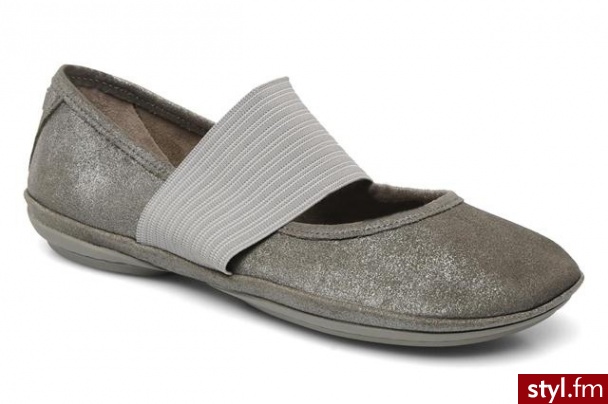 Camper Balerinki Right Nina 21595 (Szary) - Balerinki Buty Moda