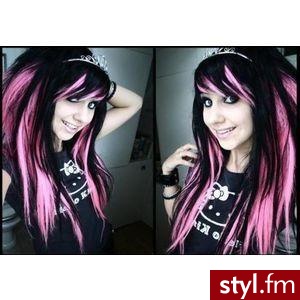 Skyla Horror - EMO Alternatywne Średnie Fryzury