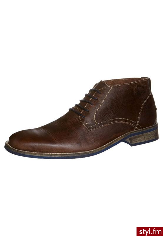 zign Botki sznurowane brązowy (500-K5-4614A) - Botki Buty Moda