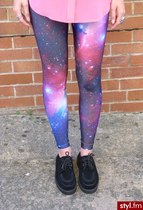Leginsy Spodnie Moda
