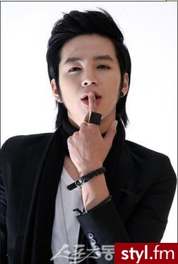 Jang Geun Suk - Średnie Męskie Fryzury