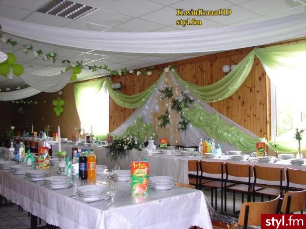 Dekoracja Sali. Jeśli Jest Już w Galerii Proszę Pisać Tylko Na Priv ;) - Dekoracje ślubne Ślub Moda