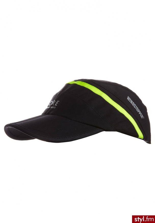 Gore Running Wear SO LIGHT Czapka z daszkiem czarny - Nakrycia głowy Dodatki Moda