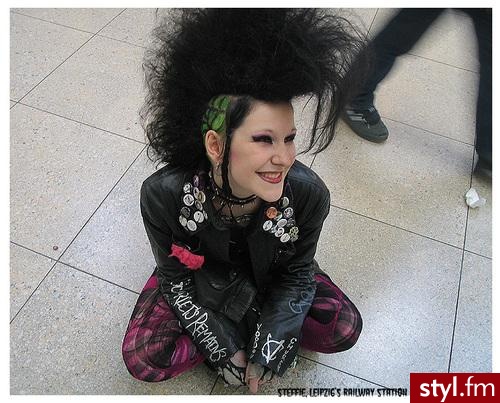 Punk Rock Alternatywne Średnie Fryzury
