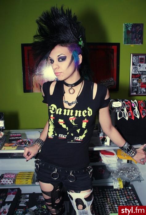 Punk Rock Alternatywne Średnie Fryzury
