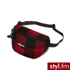 Eastpak Saszetka SPRINGER czarno-czerwony 2 l - Torby podróżne Torebki Moda