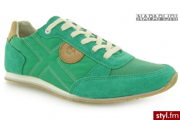 Napapijri Hilda low lace up Spring Green - Półbuty Buty Moda